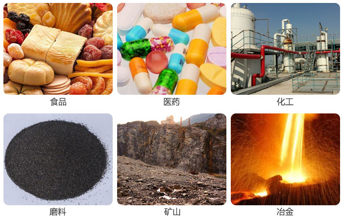 實(shí)驗(yàn)篩用于食品，磨料，醫(yī)藥，化工，冶金等行業(yè)的試驗(yàn)中。